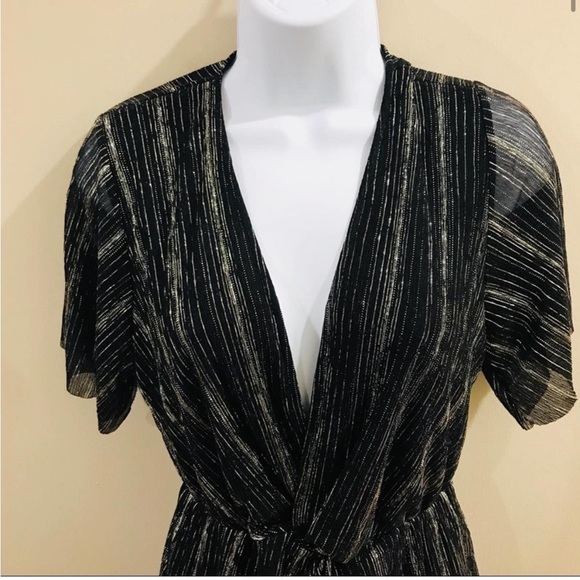 Nordstrom All in Favor Dolman Plisse Midi Dress - Picture 3 of 10